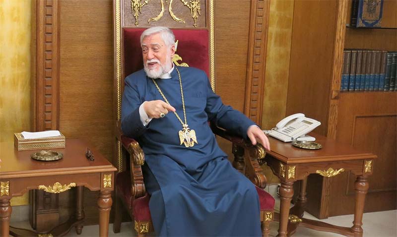 کلیسای ارمنی‌های لبنان: دین بخش جدایی‌ناپذیر انسان است