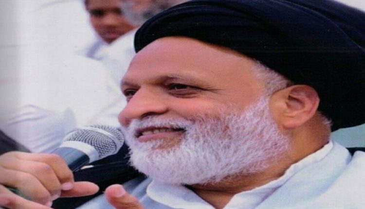 حجت الاسلام والمسلمین سید صفی حیدر دبیر تنظیم المکاتب هند