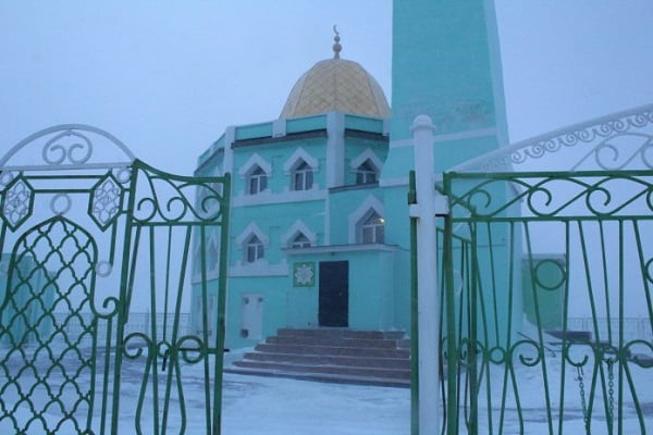 شمالی‌ترین مسجد جهان در قاب تصویر