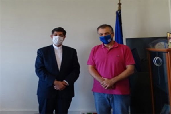 دیدار دبیرکل امور ادیان وزارت آموزش یونان با رایزن فرهنگی ایران