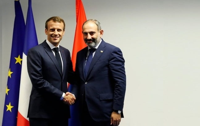 ارمنستان با فرانسه و ماکرون ابراز همبستگی کرد
