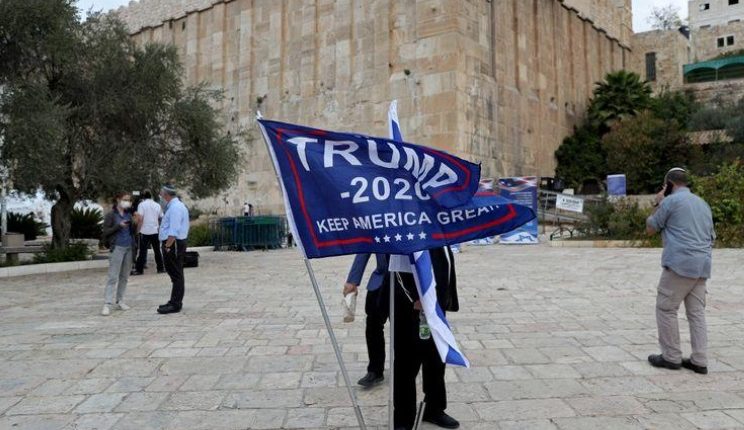 شهرک‌نشینان صهیونیست برای پیروزی ترامپ دعا کردند