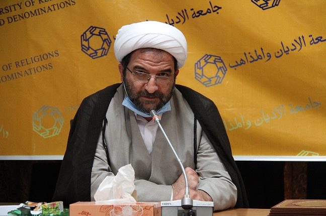 حجت الاسلام والمسلمین مهدی فرمانیان عضو هیأت علمی دانشگاه ادیان و مذاهب