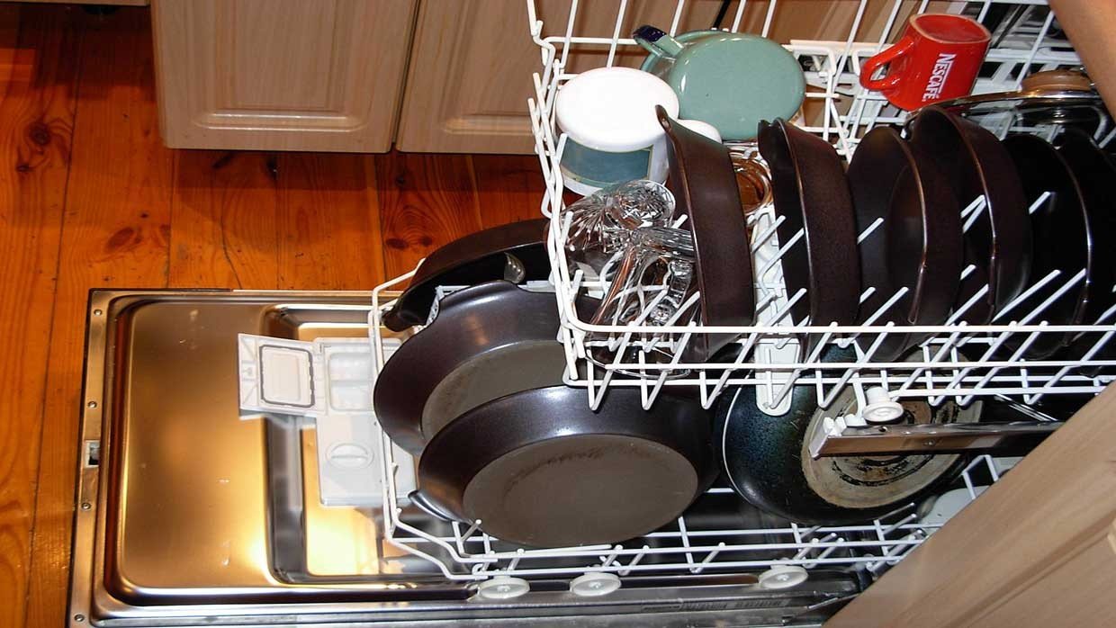 چیدمان ظروف در ماشین ظرفشویی