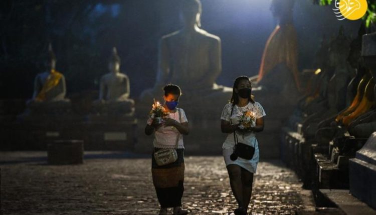 بودا تایلند مراسم دعا