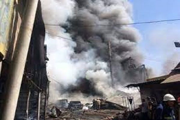 حادثه انفجار در مرکز تجاری سورمالو
