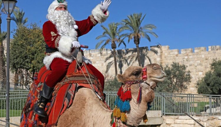 جشن کریسمس در عربستان