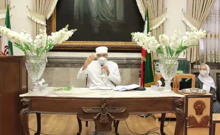 آیین پرسه همگانی در انجمن زرتشتیان تهران