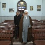 مسلمانان و مسیحیان در کلیسای قزوین