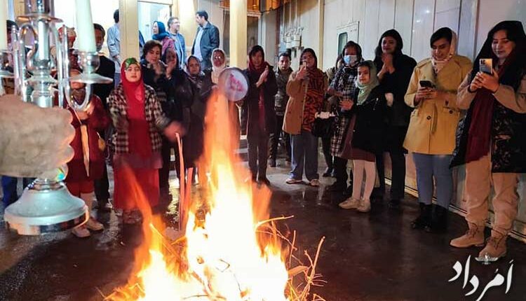 جشن سده در خانه زرتشتیان اصفهان