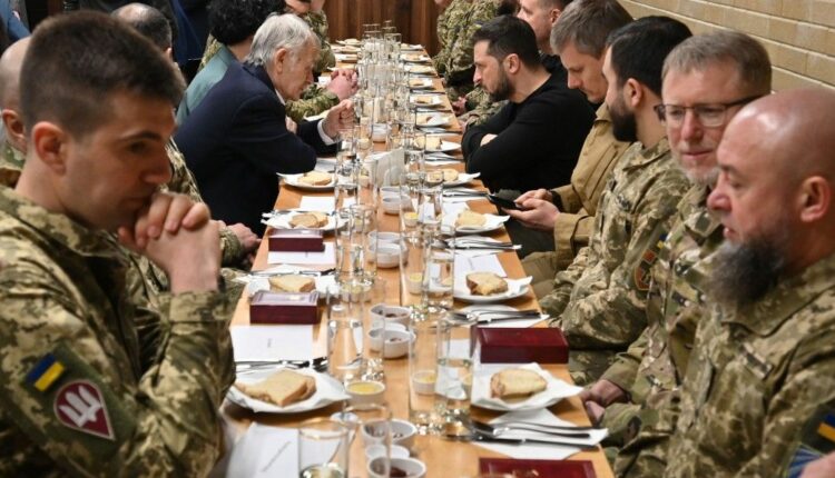 مراسم افطاری زلنسکی