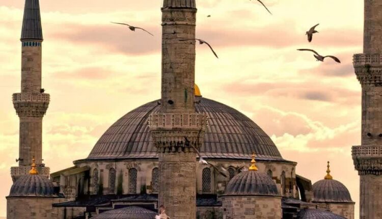 معماری زیبای مسجد آبی استانبول
