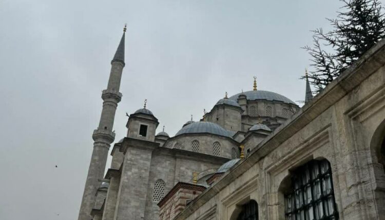 معماری زیبای مسجد آبی استانبول