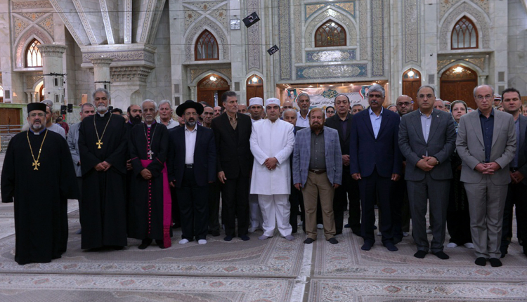 رهبران+مذهبی+ادیان+توحیدی+در+مرقد+امام+خمینی
