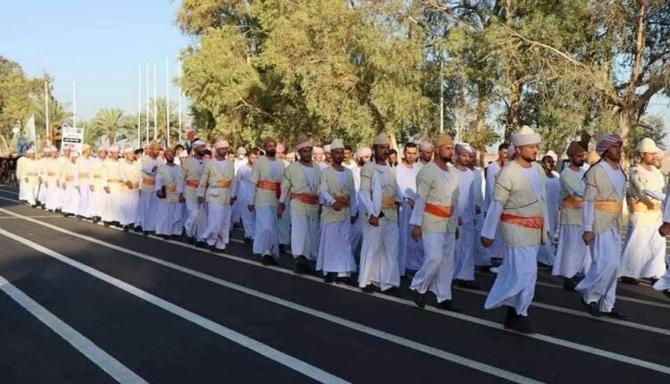 تصویری-از-رژه-مسیحیان-حشد-الشعبی