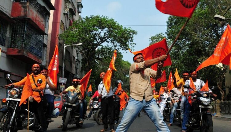 نمایی-از-هندوهای-افراطی-در-خیابان