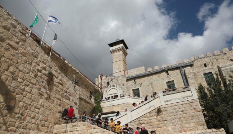 مراسم سال نو یهودیان در مسجد ابراهیمی