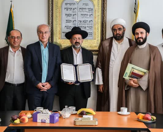 دیدار با رهبر یهودیان ایران