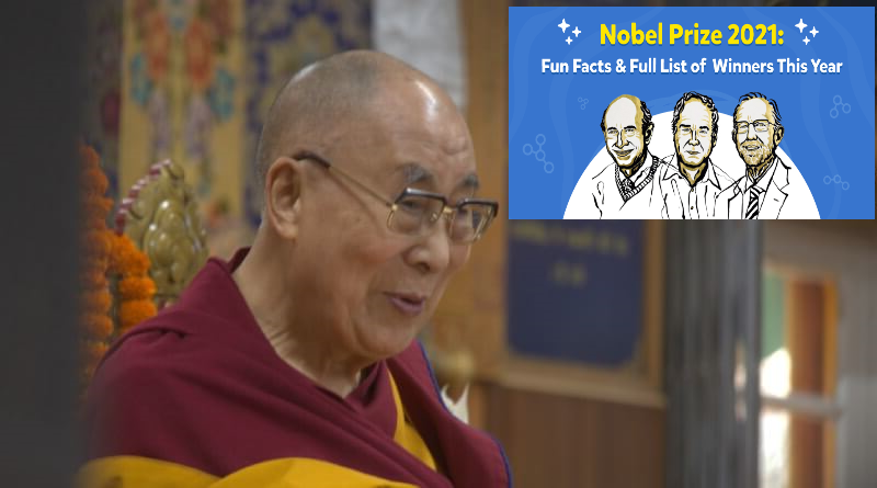 تبریک دالایی لاما و جایزه نوبل پزشکی