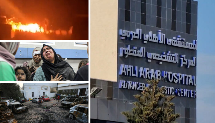 جراح بیمارستان الاهلی غزه