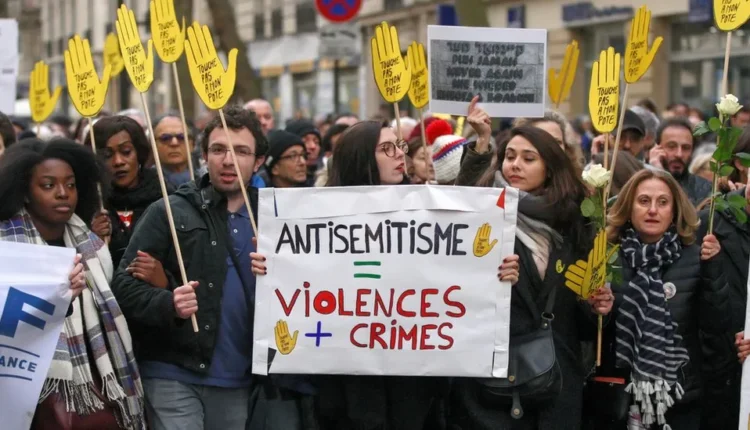 تظاهرات یهودستیزی