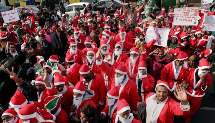 راهپیمایی کریسمس در کراچی