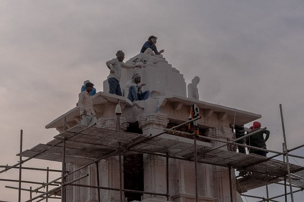 افتتاح معبد هندوها
