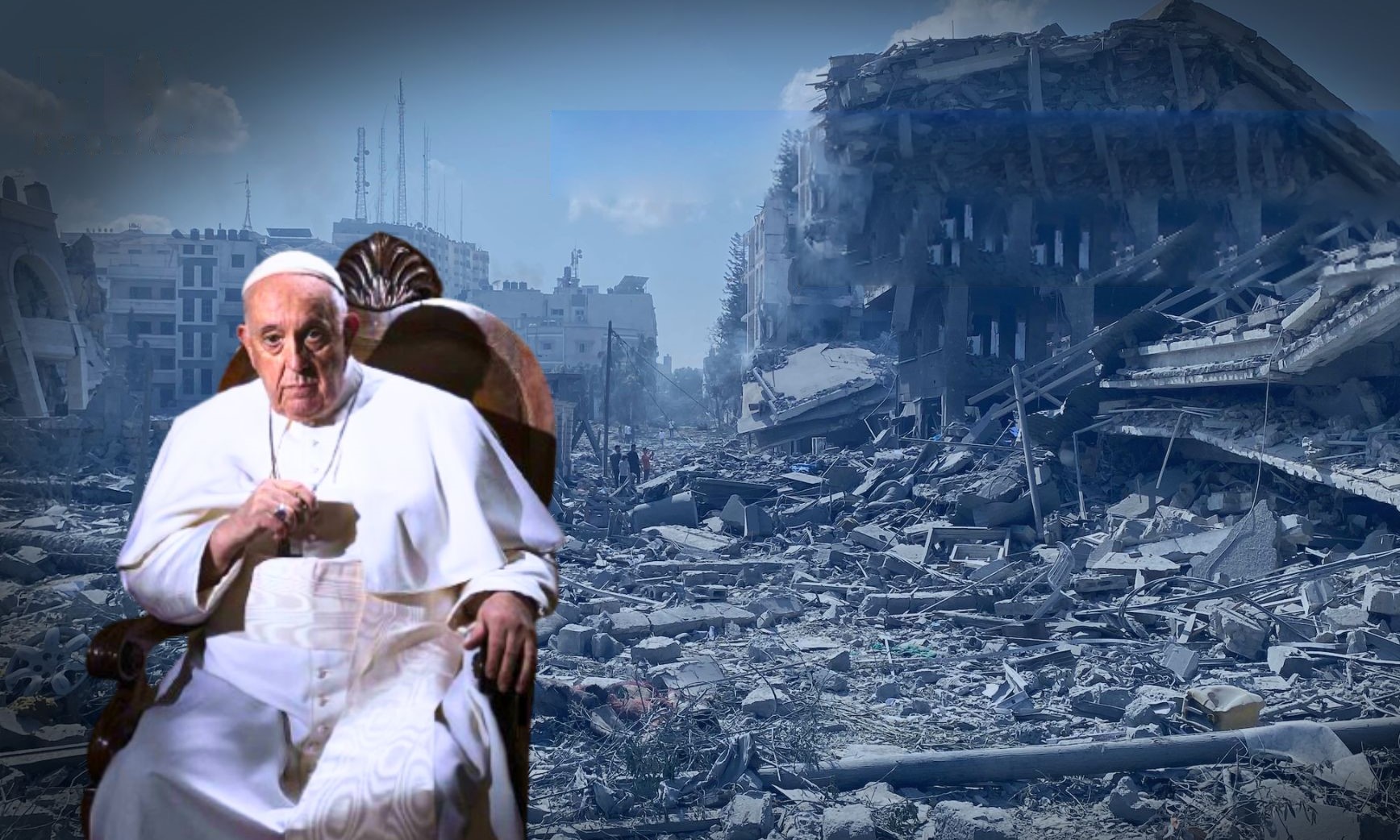 پاپ فرانسیس جنگ غزه